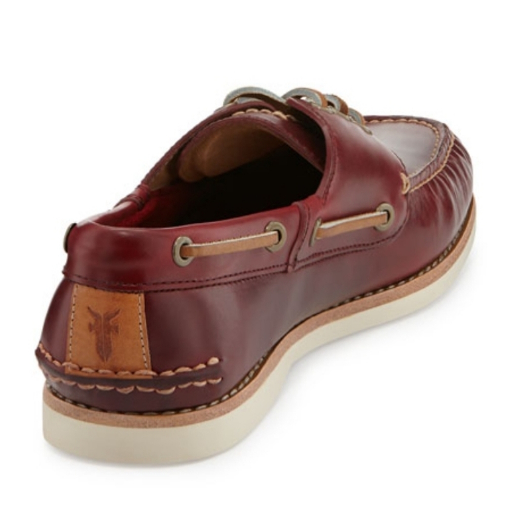 💥Frye All Leather Sully Boat Shoes. Men's Size: 9.